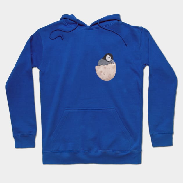 Baby Penguin Hatchling Hoodie by Duck Cloud 9